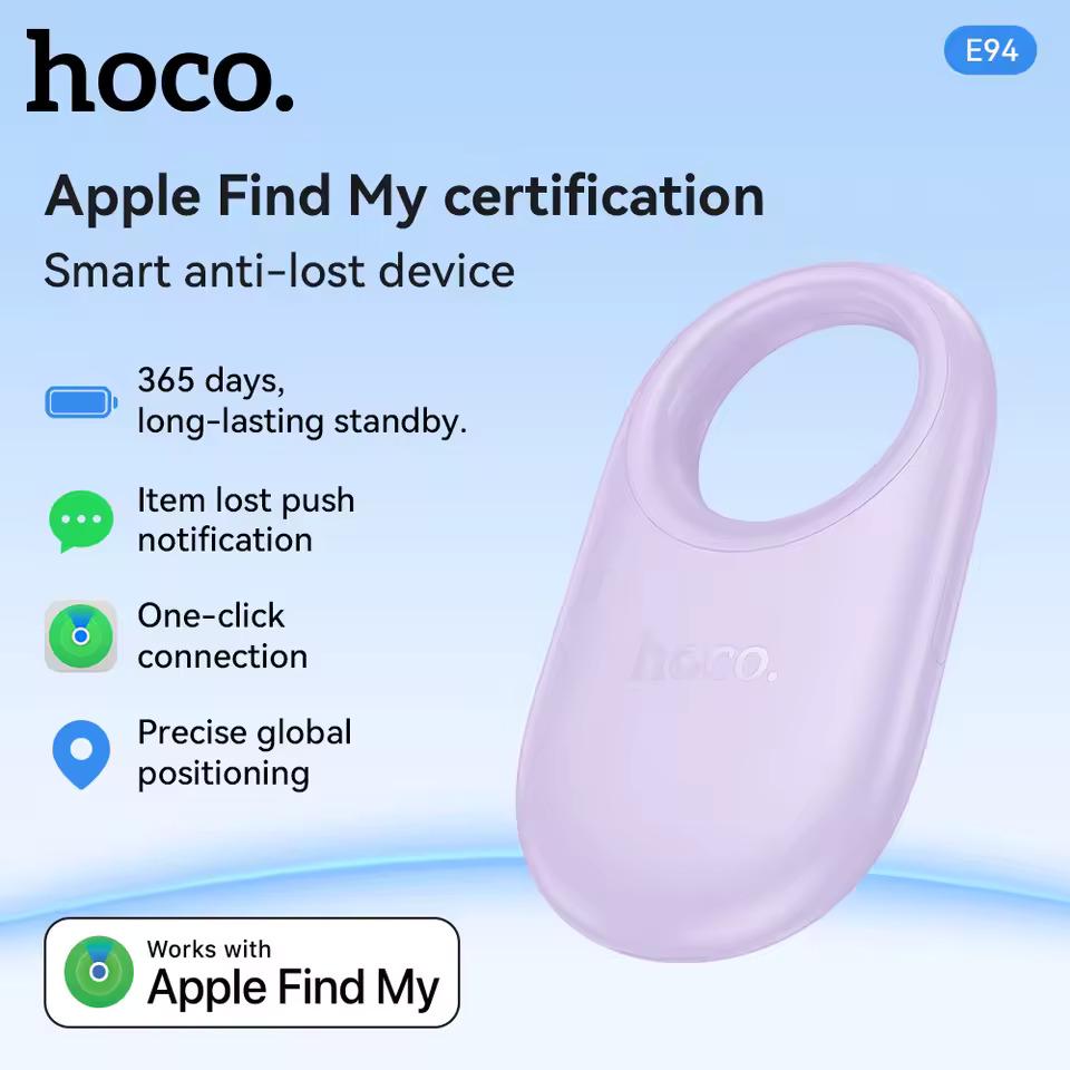 Брелок-локатор HOCO E94 з Apple Find My для пошуку речей (785950) - фото 4 Брелок-локатор HOCO E94 з Apple Find My для пошуку речей (785950) - фото 4