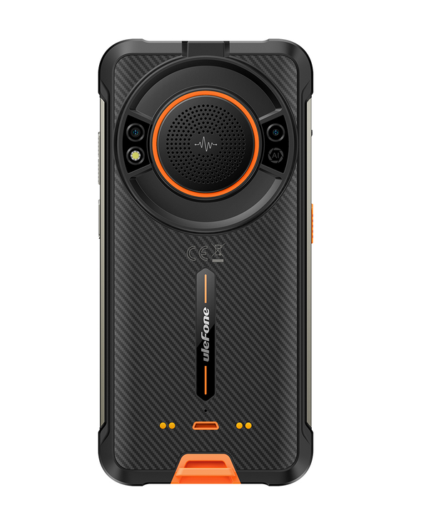 Смартфон Ulefone Power Armor 16S NFC 8/128 Гб Black/Orange (20374891) - фото 3