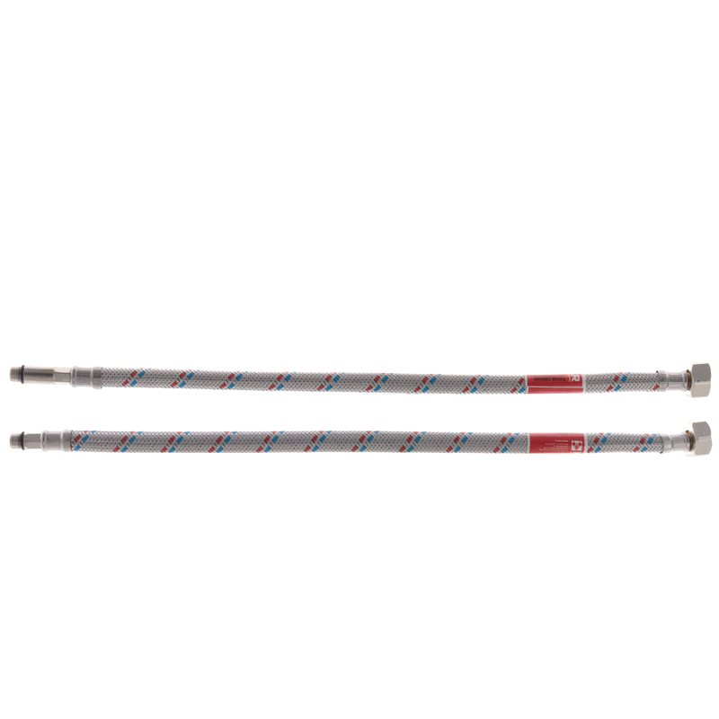 Шланги для смесителя гибкие KOER гайка 1/2''-штуцер M10 50 см 2 шт. (KR0274)