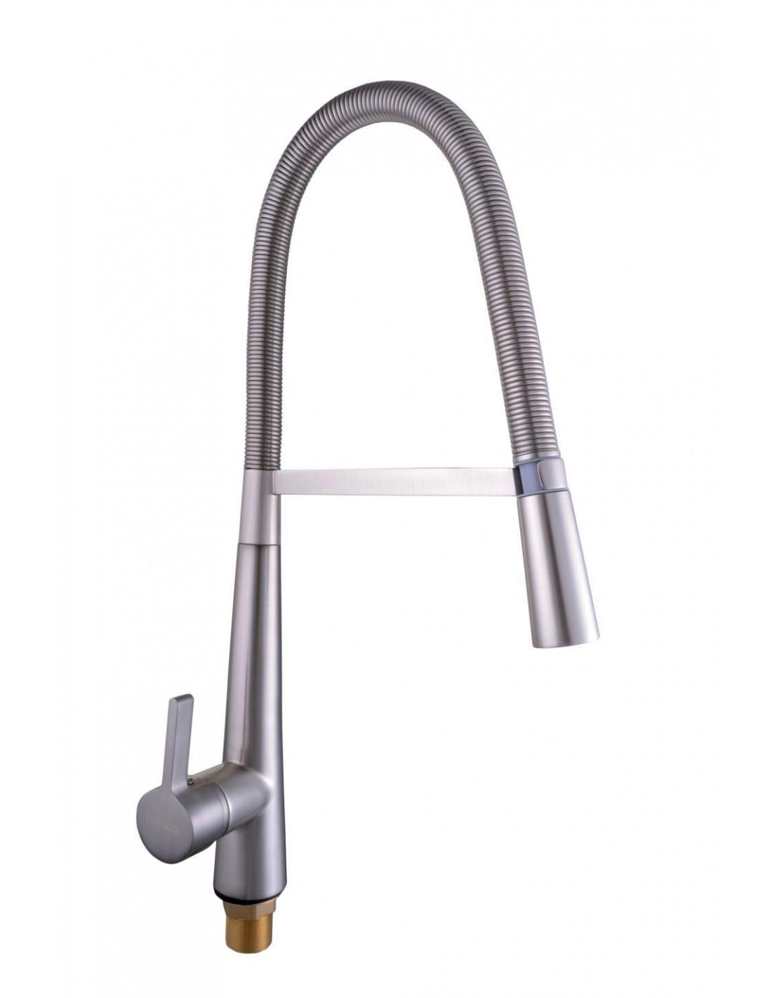 Смеситель для кухни Globus Lux LAZER GLLR-1032-StSTEEL