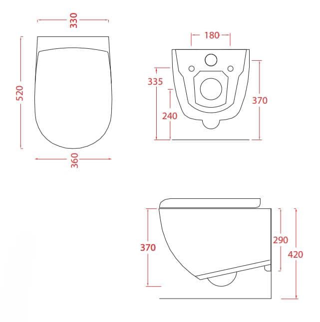 Унітаз підвісний Artceram File 2.0 Rimless з кришкою SoftClose Білий (FLV004 01 30_FLA014 01) - фото 2