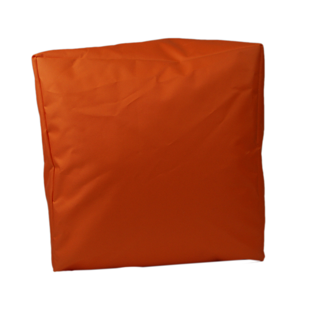 Пуф куб 40х40х40 см оксфорд Оранжевый (SH-4019-FRPUOX-UA-03) - фото 2