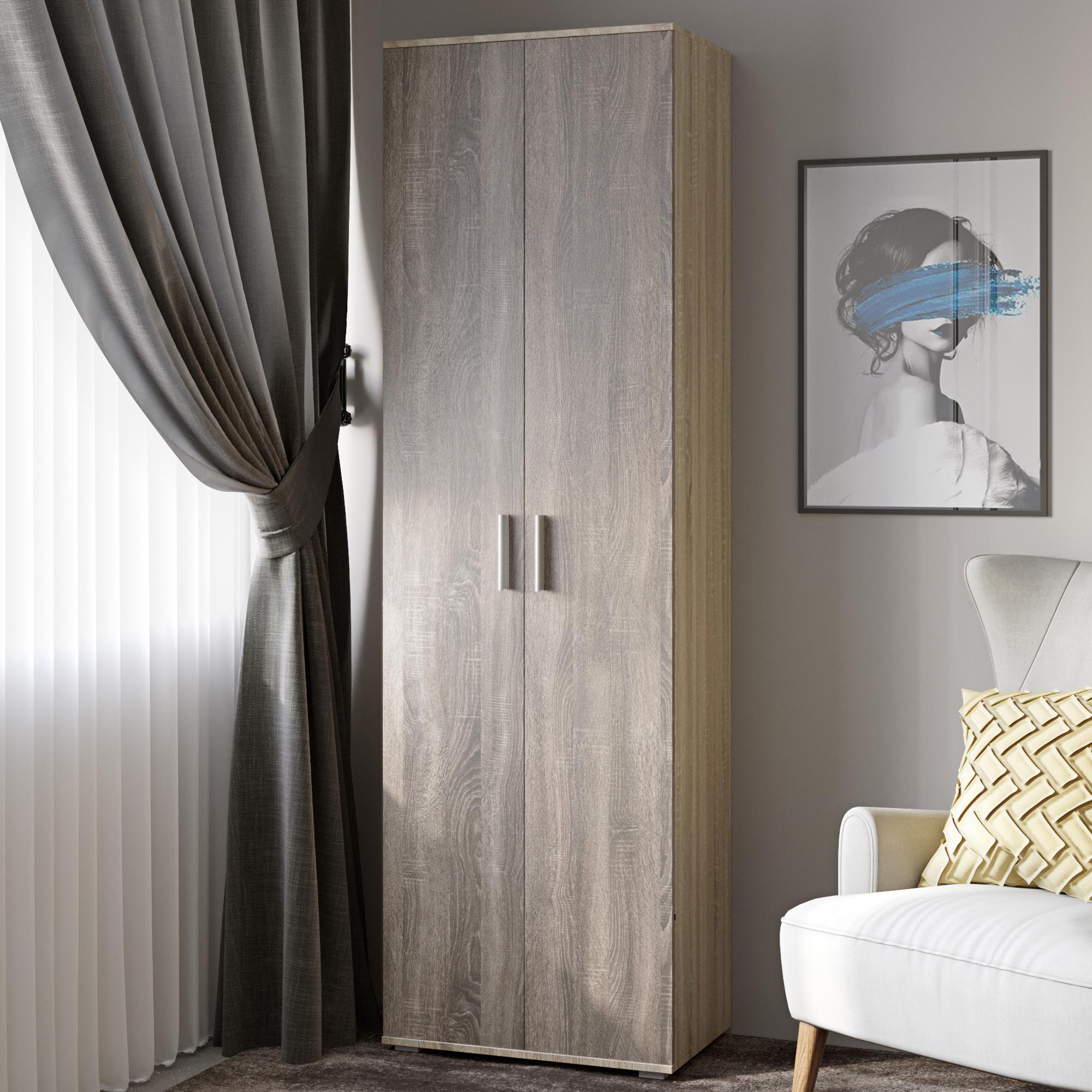 Шкаф Эверест ШП-1 2-х дверной Сонома/Трюфель (DTM-2311)