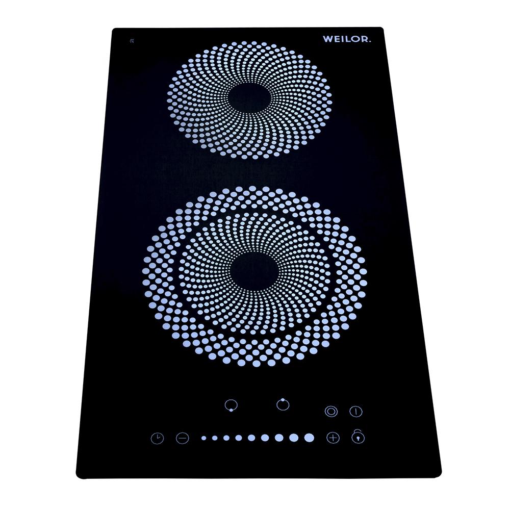 Варочная поверхность электрическая Domino Weilor WHC 332 стеклокерамическая Black - фото 3