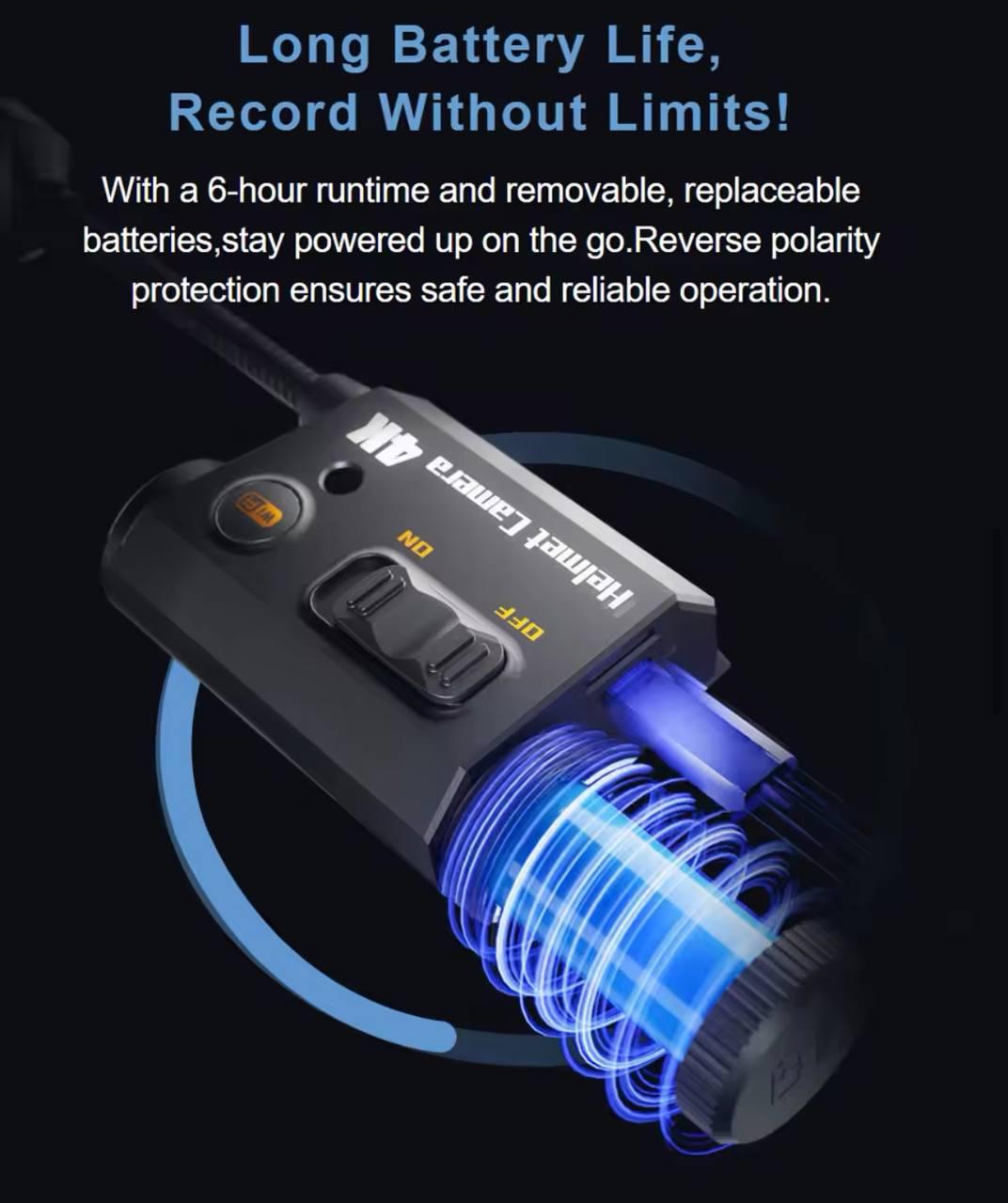 Камера RunCam видео 4K на шлем - фото 6