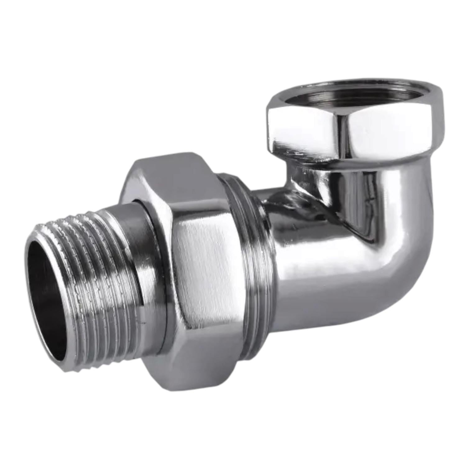 Згін американка Solomon кутова 3/4" Хром