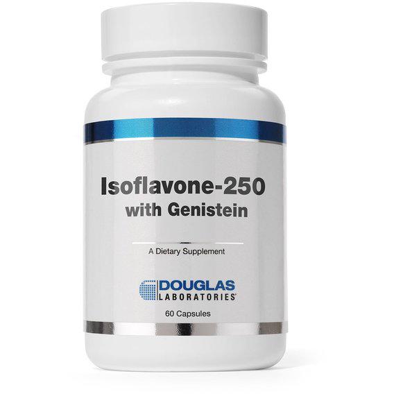 Комплекс при менопаузе Douglas Laboratories Isoflavone 250 with Genistein 60 Caps (DOU-00650)