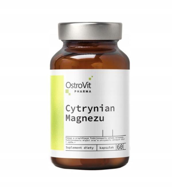 Цитрат магния Ostrovit Pharma Magnesium citrate 60 capsules