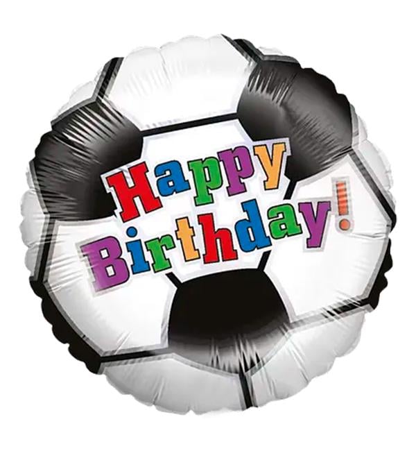 Воздушный шар Grabo Футбольный мяч Birthday 45 см (36223826) Воздушный шар Grabo Футбольный мяч Birthday 45 см (36223826)
