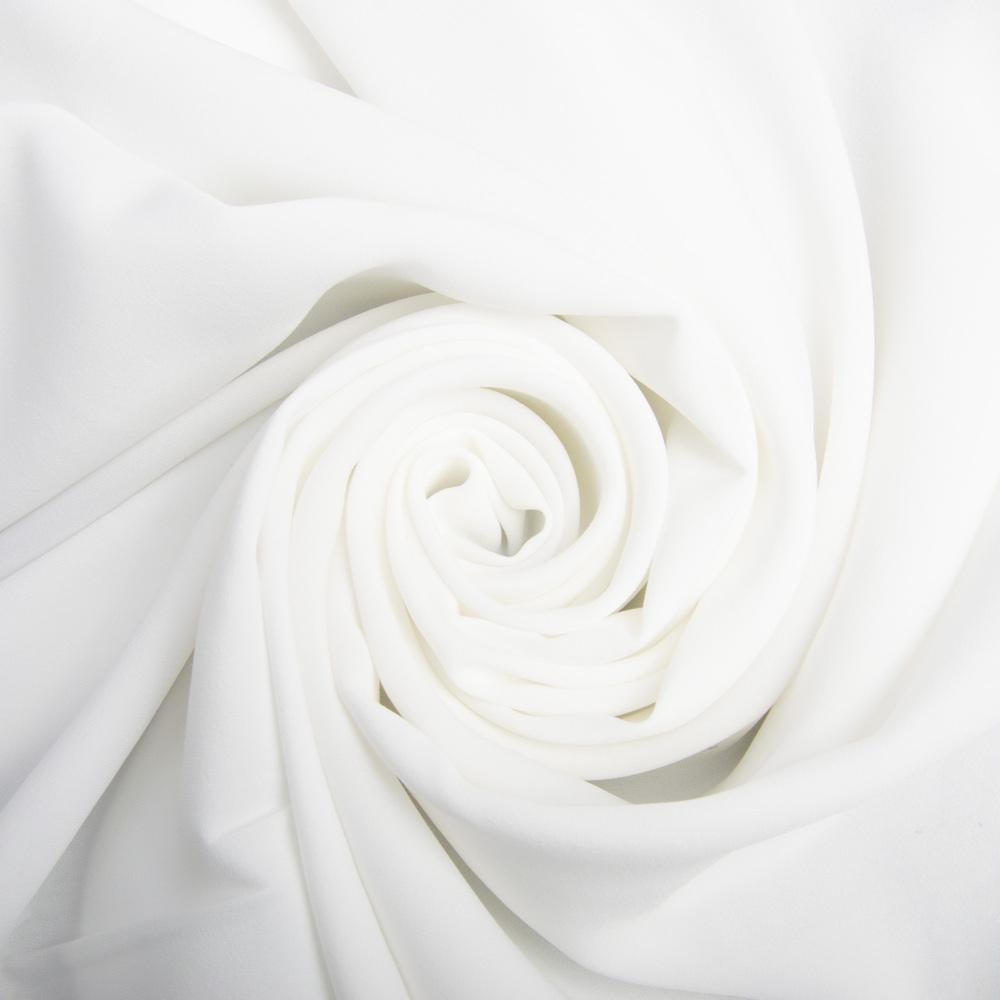 Ткань плательная Wave crep молоко