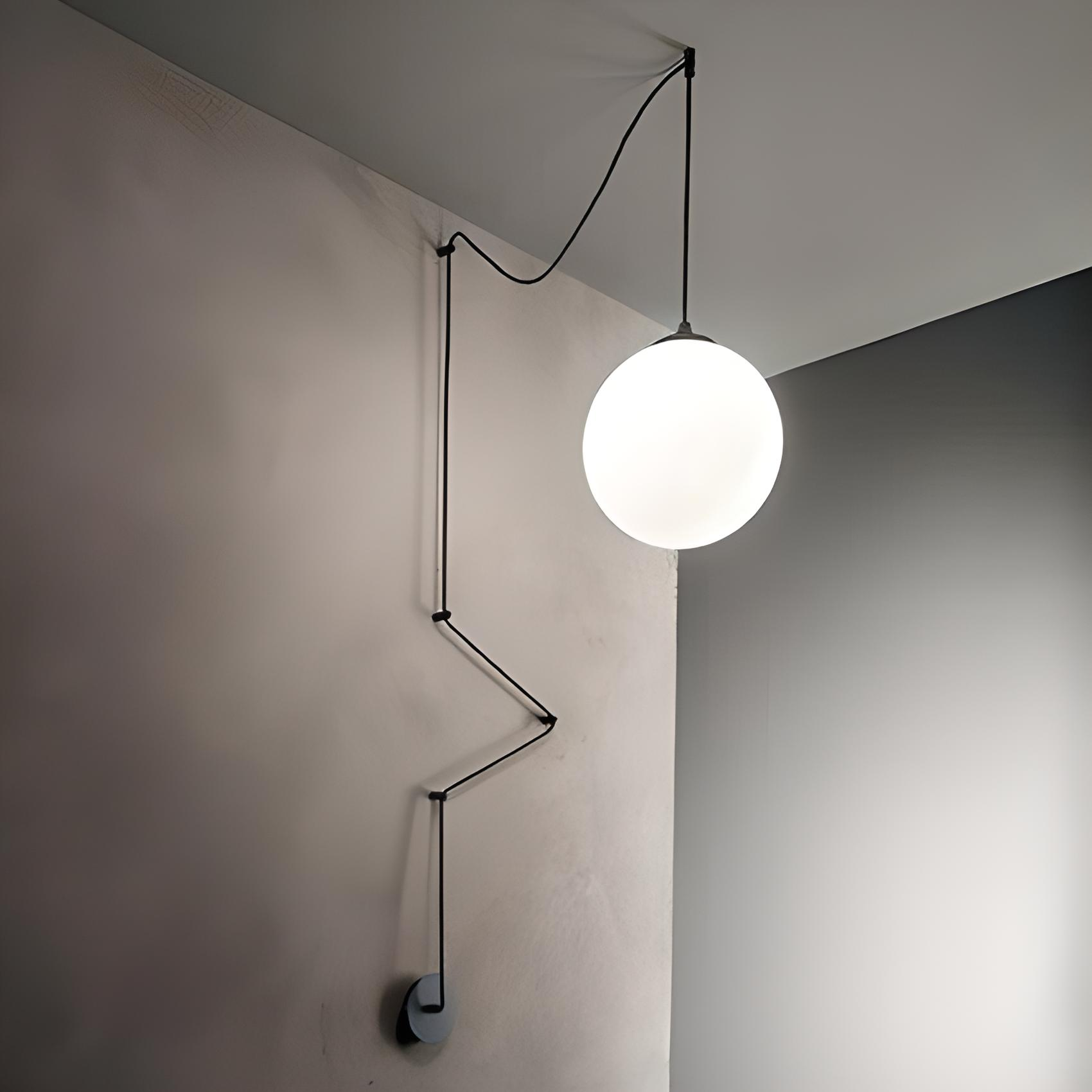 Подвесной светильник Ideal Lux BOA Nero (160856)