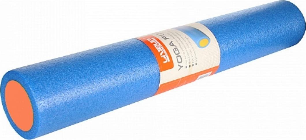 Ролик для йоги LiveUp YOGA FOAM ROLLER Сине-оранжевый (LS3764)