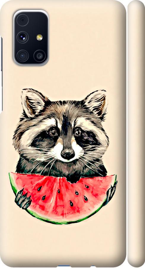 Чехол на Samsung Galaxy M31s M317F Енотик с арбузом (4605m-2055-42517)