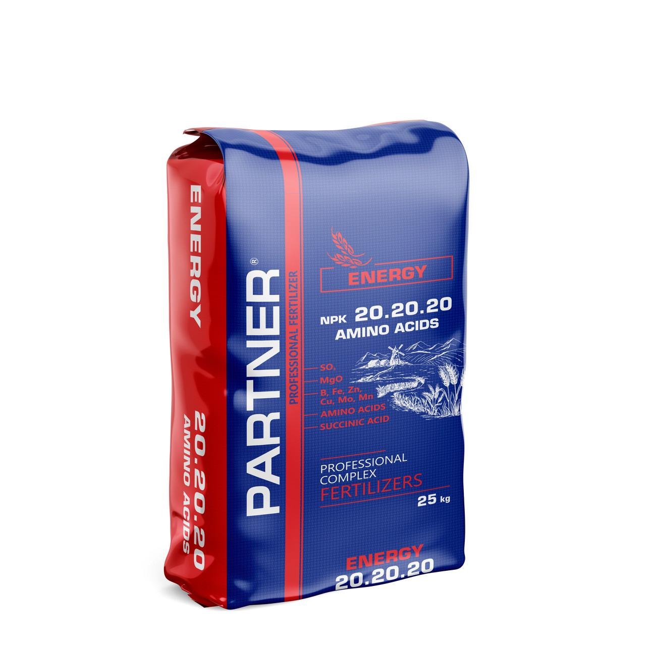 Добриво Partner Energy NPK 20.20.20 25 кг (9213)