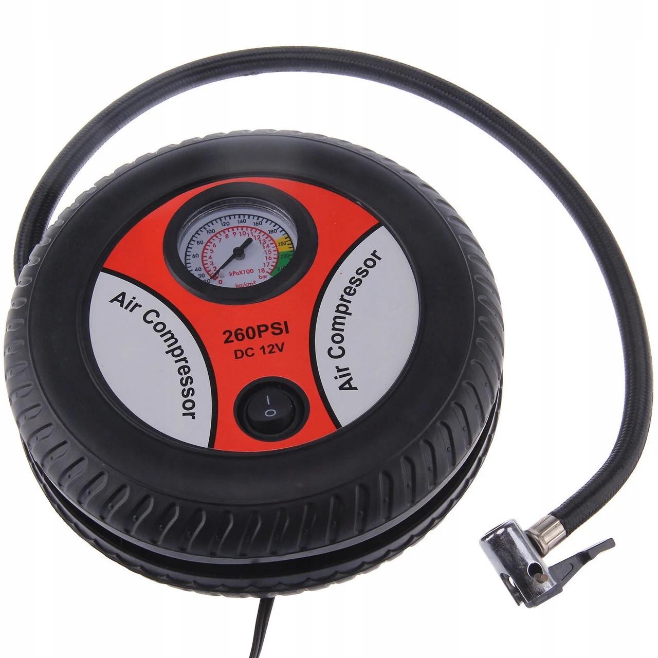 Компресор автомобільний Air Pump DC 12 V 260 PSI (4_00454) - фото 2