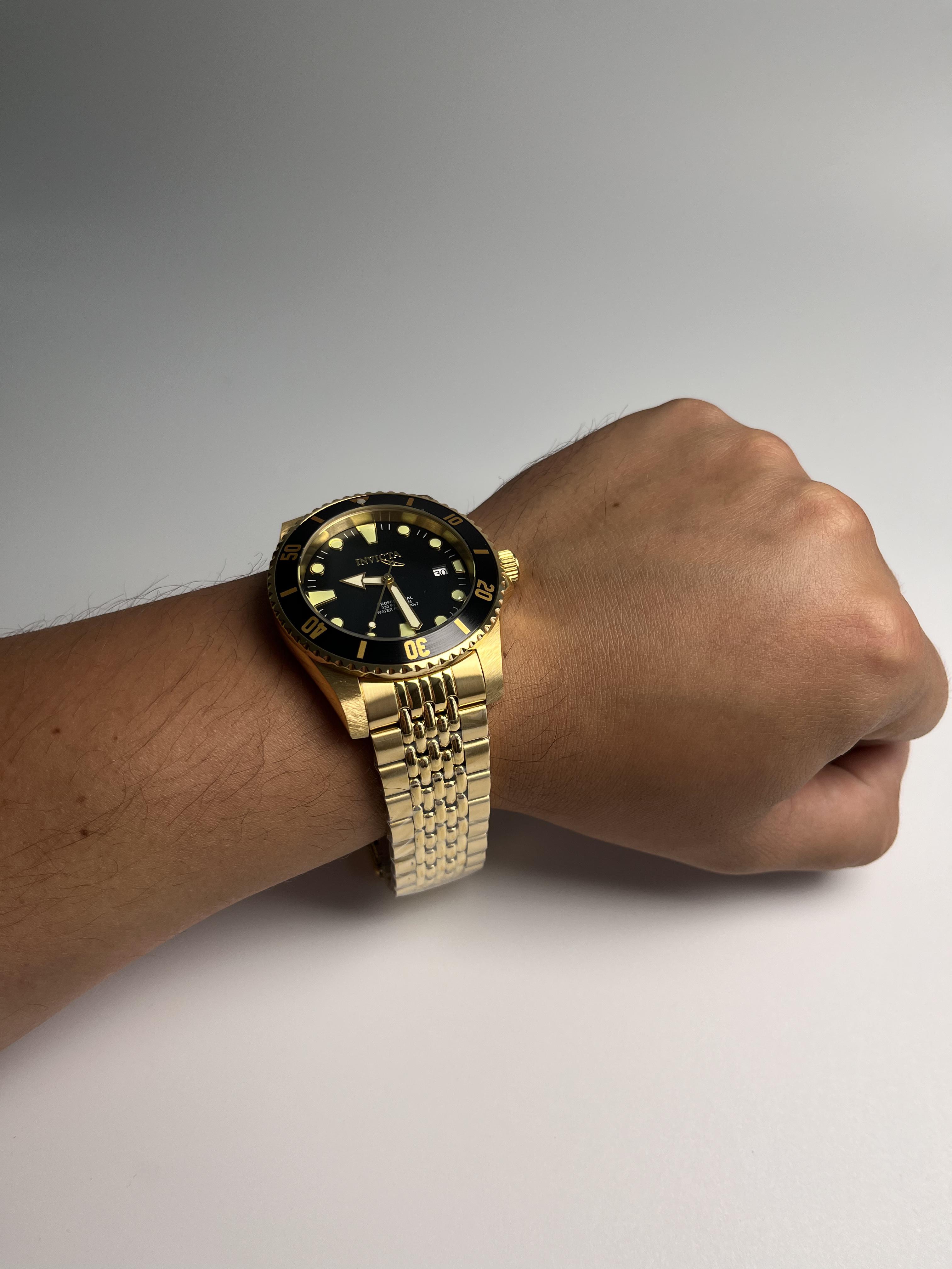 Годинник із золотистим ремінцем Invicta 39758 Automatic - фото 7 Годинник із золотистим ремінцем Invicta 39758 Automatic - фото 7