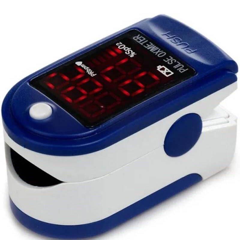 Пульсоксиметр на палець UKC Fingertip Pulse Oximeter LK87 з монітором кисню і пульсу - фото 1