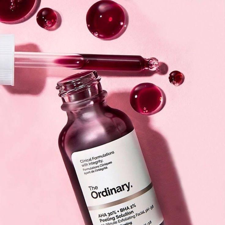 Пилинг для лица The Ordinary AHA 30% + BHA 2% Peeling Solution кровавый кислотный - фото 2