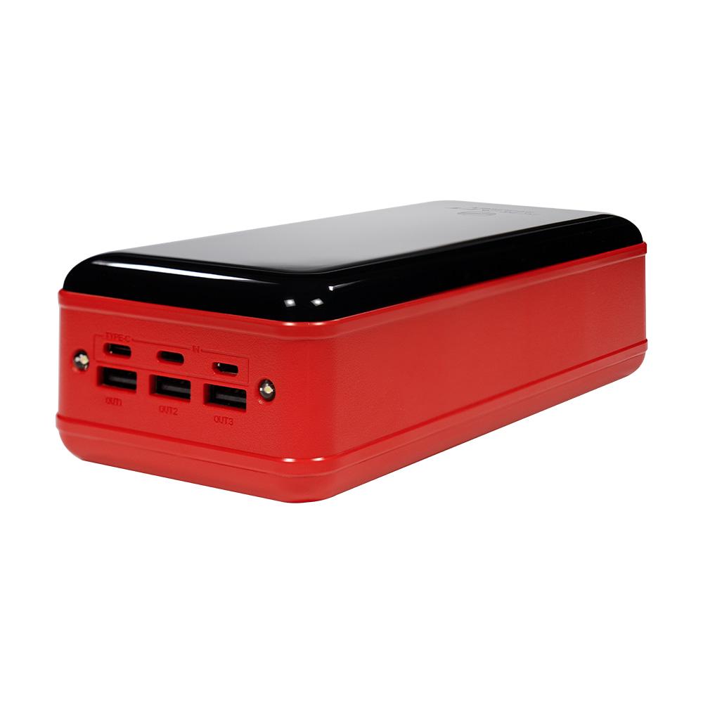 Повербанк Kraft KPB-1650L 50000 mAh Red (43-00097) - фото 5