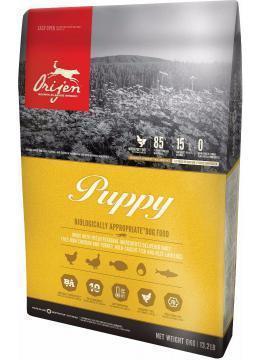 Корм сухий Orijen Puppy для щенков всех пород курча/індичка/оселедець/камбала 0,34 кг