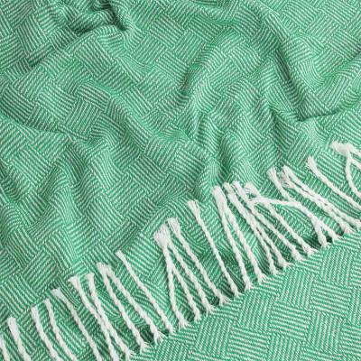 Плэд ламинат 140x200 см Зеленый - фото 2 Плэд ламинат 140x200 см Зеленый - фото 2