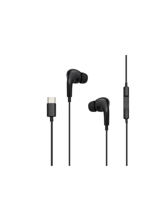 Наушники-вкладки проводные Черный