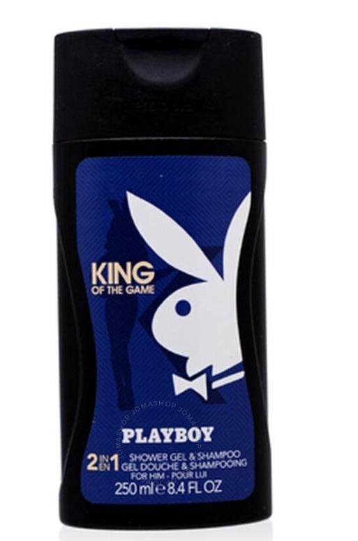 Гель для душа+шампунь мужской Playboy King of the Game 250 мл