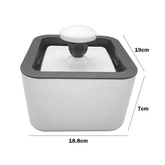 Поїлка-фонтан для тварин Pet Water Fountain автоматична USB White (3_03717) - фото 5