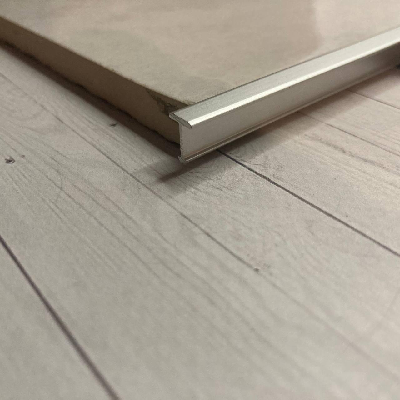 Т-профиль для плитки АТ 6 Алюминиевый анод 2,7 м Серебристый (3АТ6271) - фото 7 Т-профиль для плитки АТ 6 Алюминиевый анод 2,7 м Серебристый (3АТ6271) - фото 7