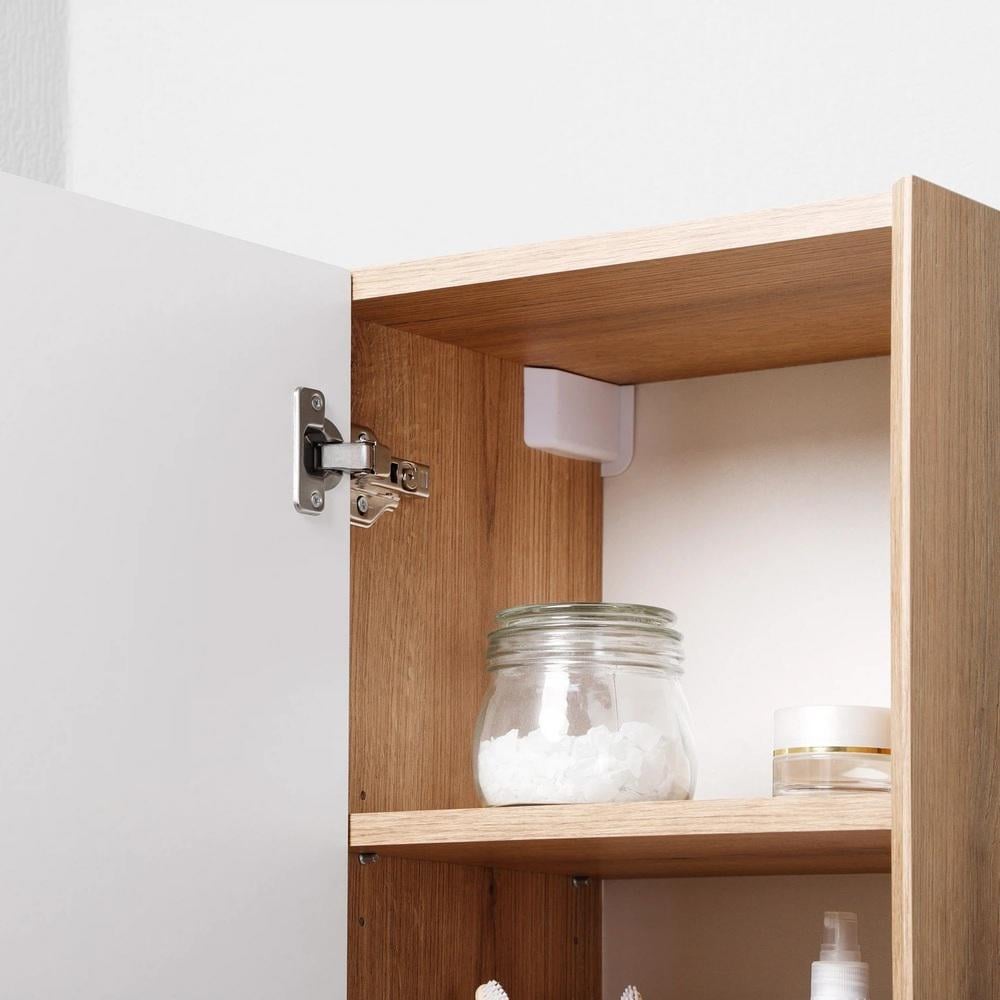 Пенал подвесной MVK Vostok Mirri 30 эмаль левый 300х300х1700 мм Белый матовый (mrp130wh-1) - фото 9 Пенал подвесной MVK Vostok Mirri 30 эмаль левый 300х300х1700 мм Белый матовый (mrp130wh-1) - фото 9