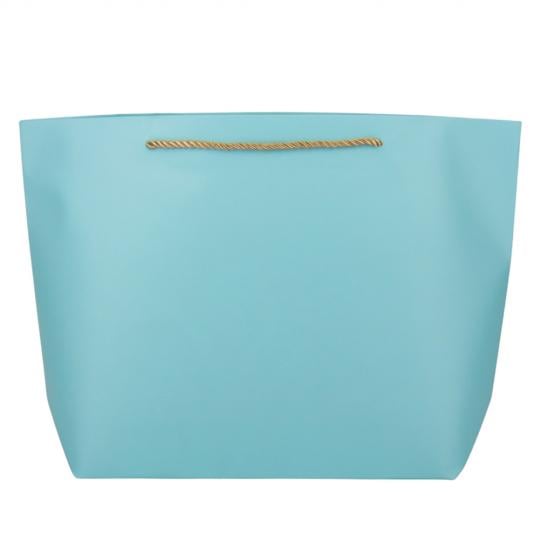 Подарочный пакет Elisey Элегантный пакет 37х25 см 4 шт. Голубой (9069-021)