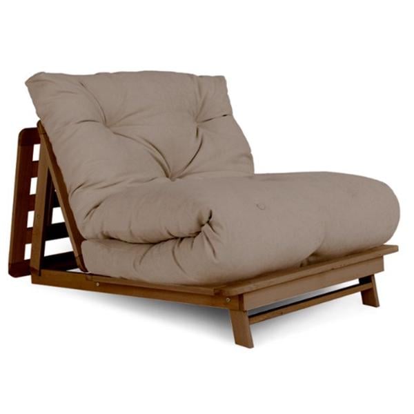 Кресло футон Woodman Layti Орех/Бежевый (8724)