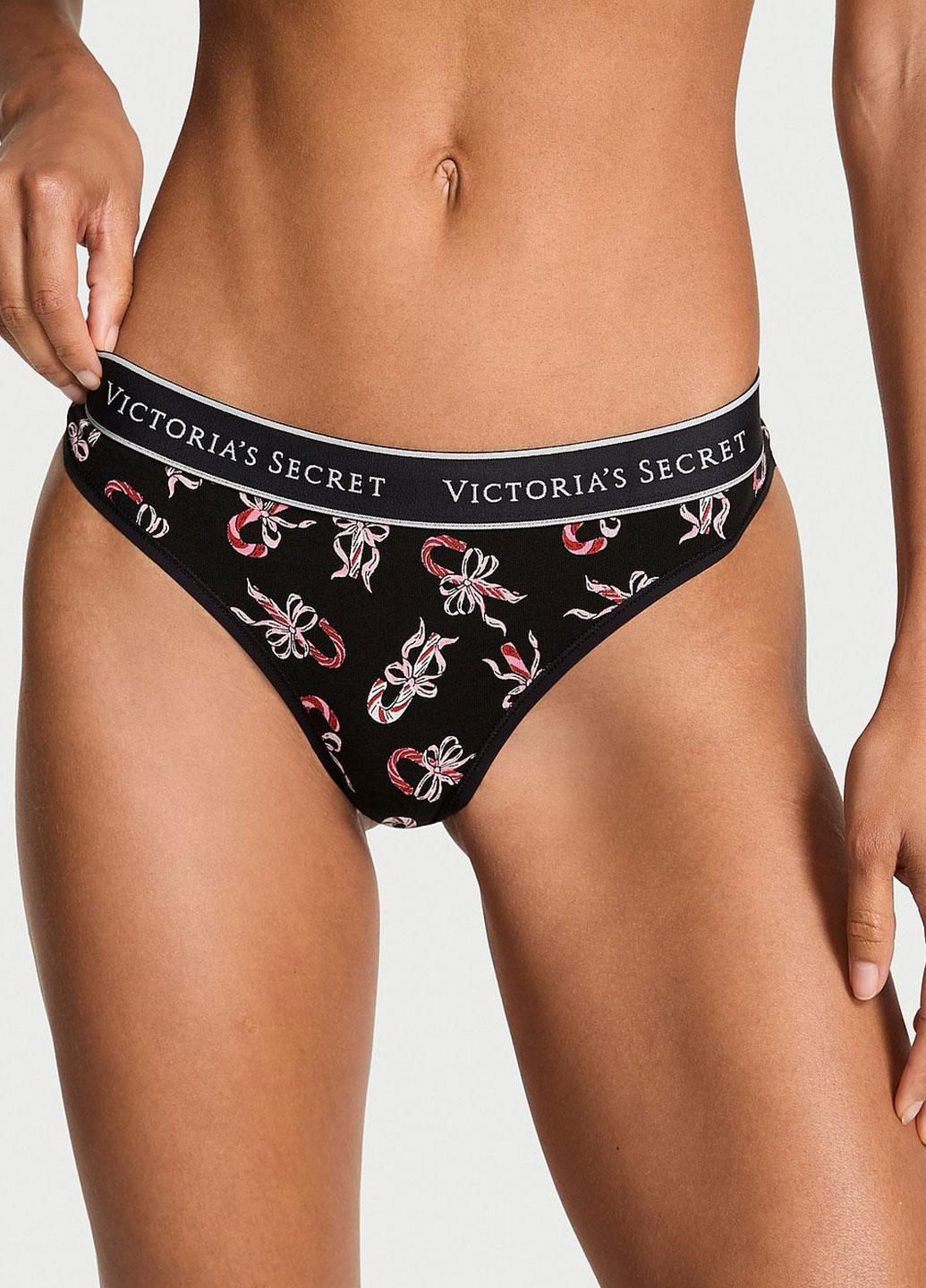 Трусики Victoria's Secret M Чорний (7040000415830QWWM)