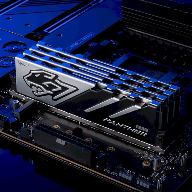 Оперативная память Apacer Panther AH5U32G56C5227BAA-2 32 Гб DDR5 5600MHz CL40 Black (30588621) - фото 4 Оперативная память Apacer Panther AH5U32G56C5227BAA-2 32 Гб DDR5 5600MHz CL40 Black (30588621) - фото 4