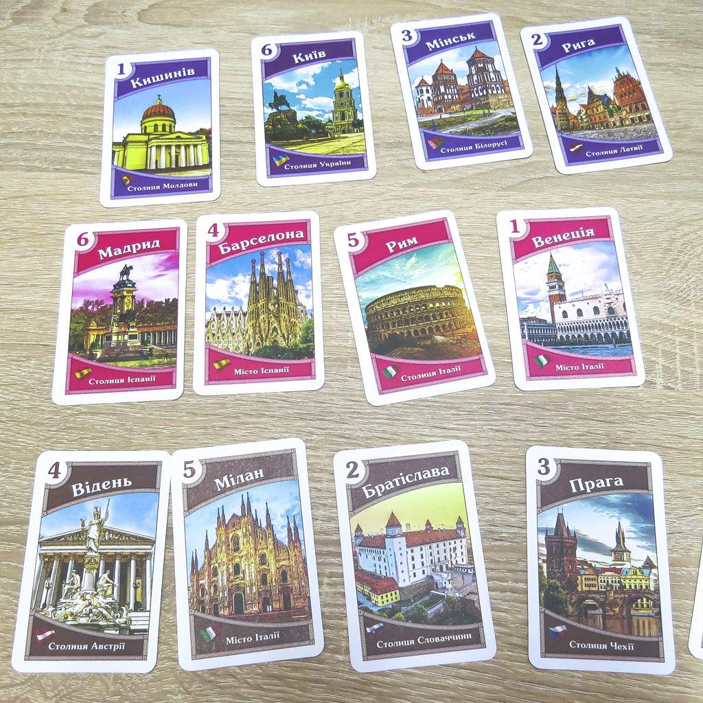 Игра карточная Галопом по Европам ARTOS GAMES 7 x 11 x 10 см (21205) - фото 3