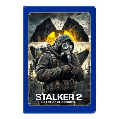 Блокнот S.T.A.L.K.E.R 2 Сердце Чернобыля А5 на 112 листов Синий (18639855-5-209121)