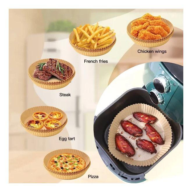 Форми паперові Air Fryer Paper одноразові для мультипечі та аерогриля 3 упаковки по 45 шт. (205244) - фото 3 Форми паперові Air Fryer Paper одноразові для мультипечі та аерогриля 3 упаковки по 45 шт. (205244) - фото 3