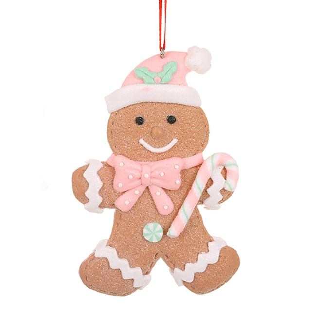 Новорічна підвіска Пряниковий чоловічок 12 см (11180)