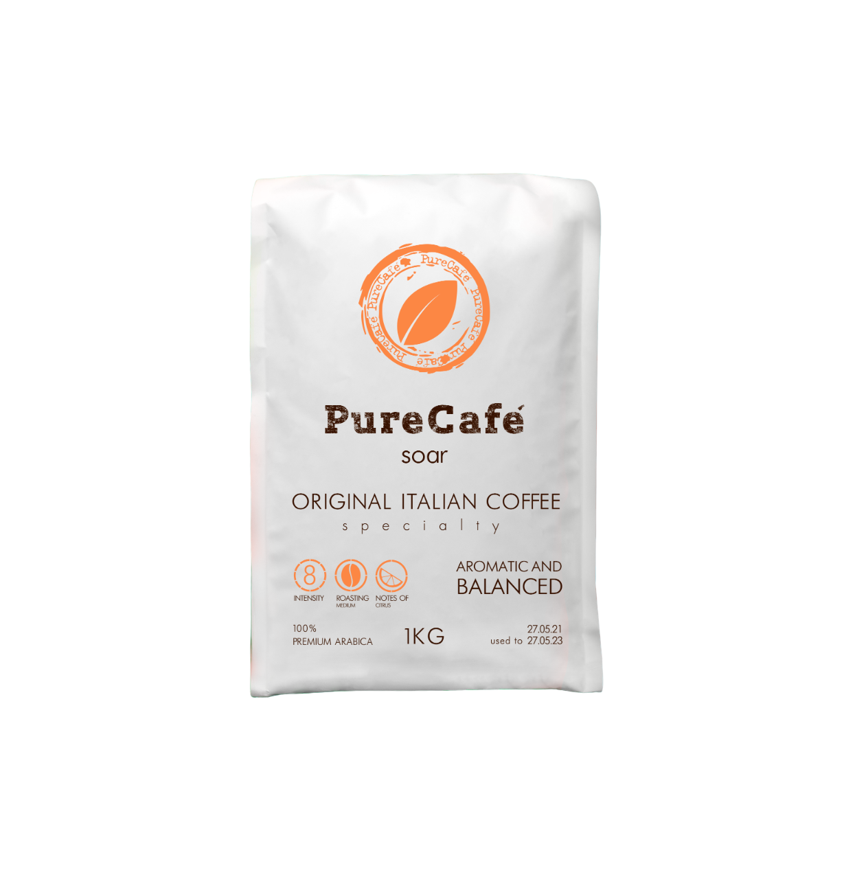 Кофе в зернах PureCafe Soar 1 кг