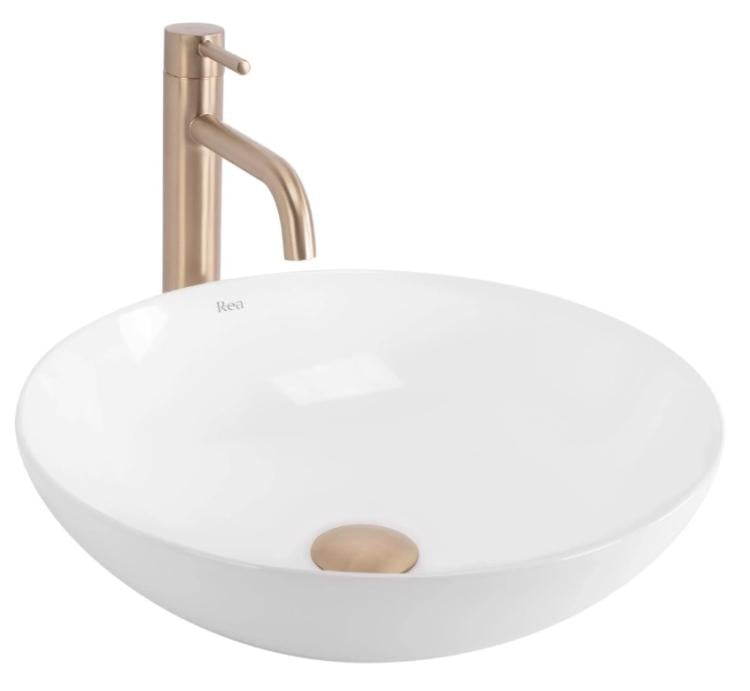 Умивальник Rea Anika 40,5x40,5 см White (REA-U6367)