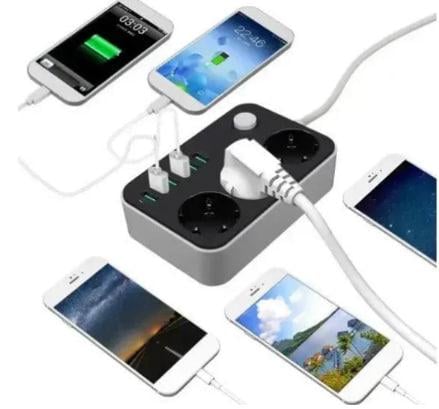 Подовжувач LDNIO SE3631 USB 2 м (SE3631) - фото 4