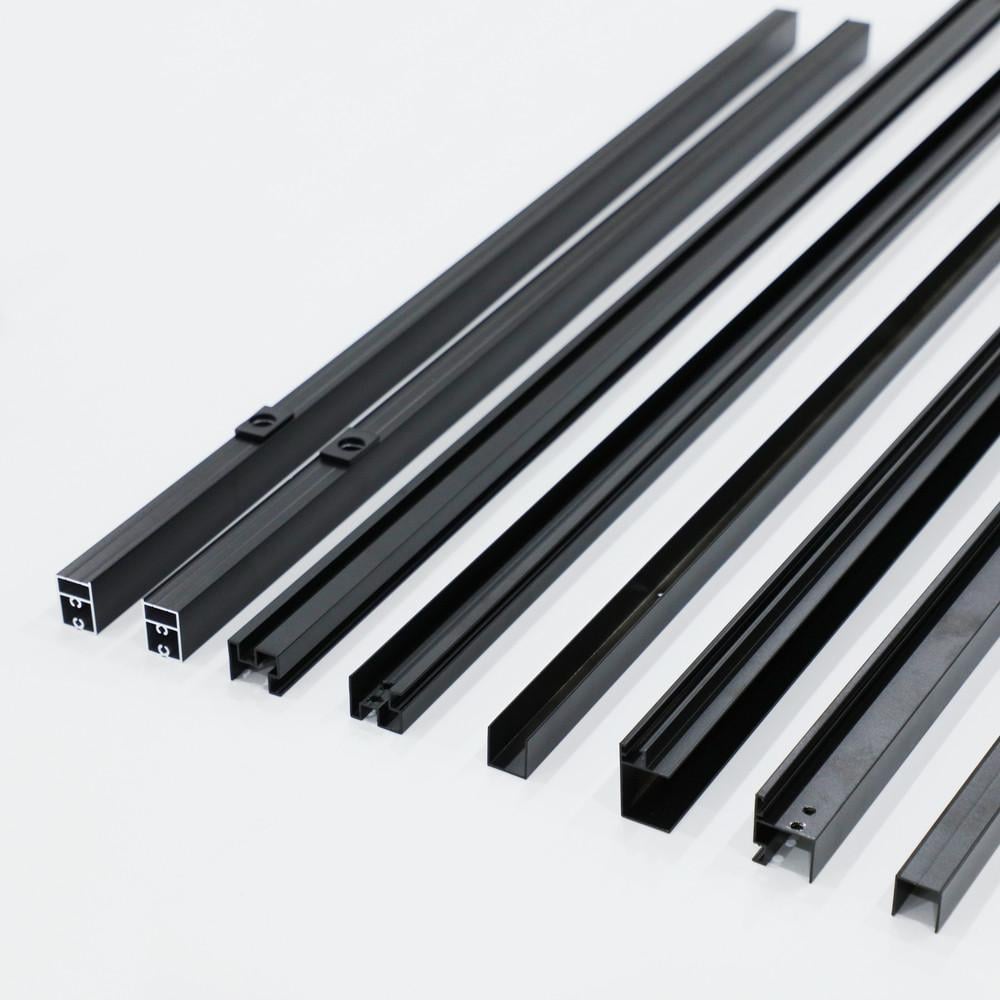 Душевая кабина без поддона MIXXUS Premium BEVEL SC01-90x90x195-TR прозрачное стекло 6 мм Black (MI6864) - фото 2