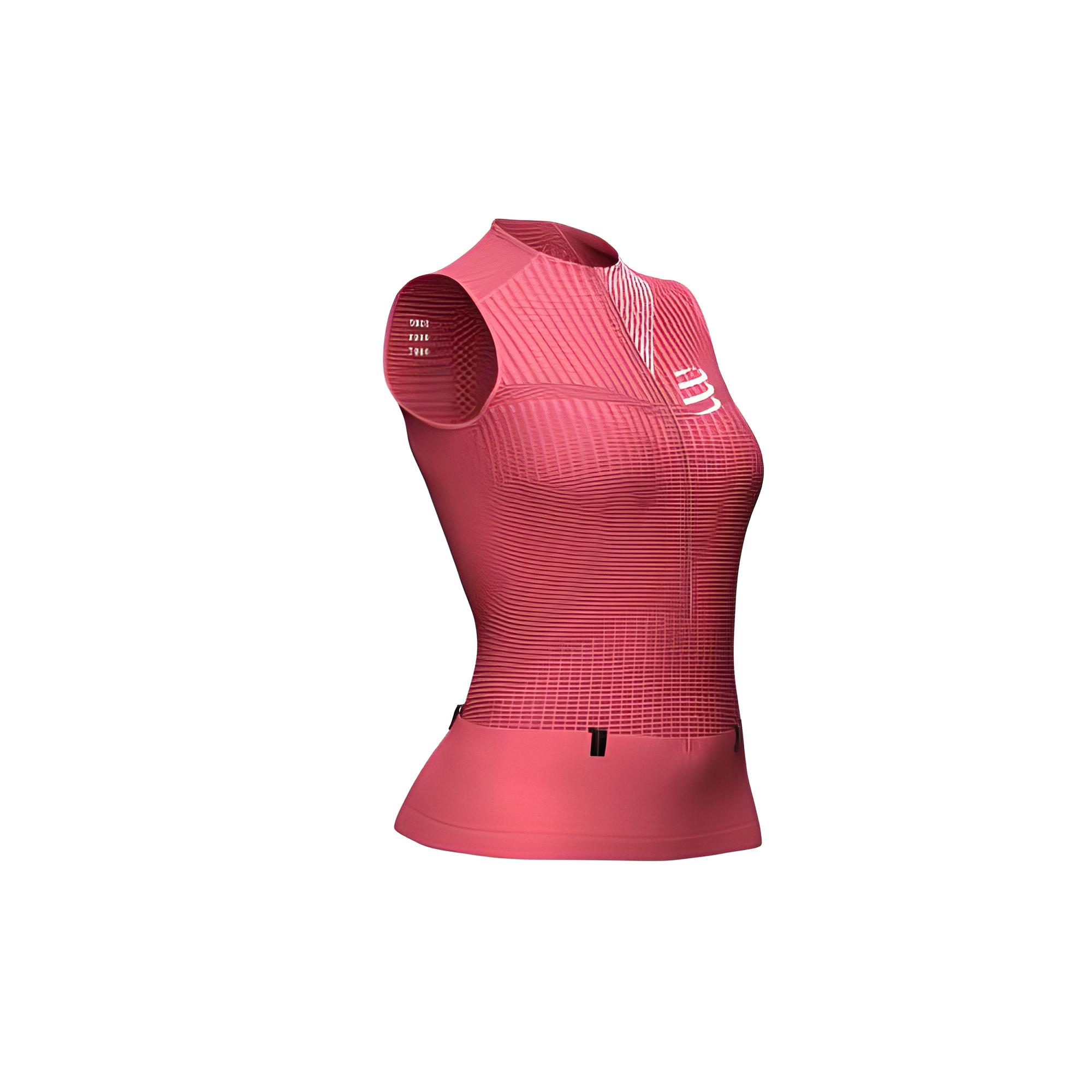 Майка женская для спорта Compressport Tri Postural Tank Top W XS Garnet/Rose (2fb33836)