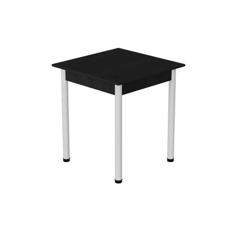 Стол кухонный Ferrum-decor Агата ДСП 16 мм 75x70x70 см Белый/Сосная Кембра (FRD-105670)