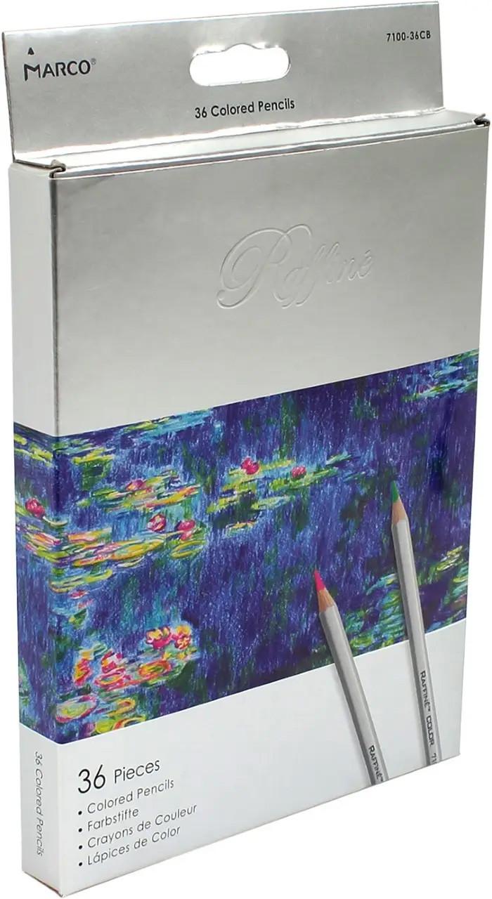 Карандаши цветные Marco Raffine 36 цветов