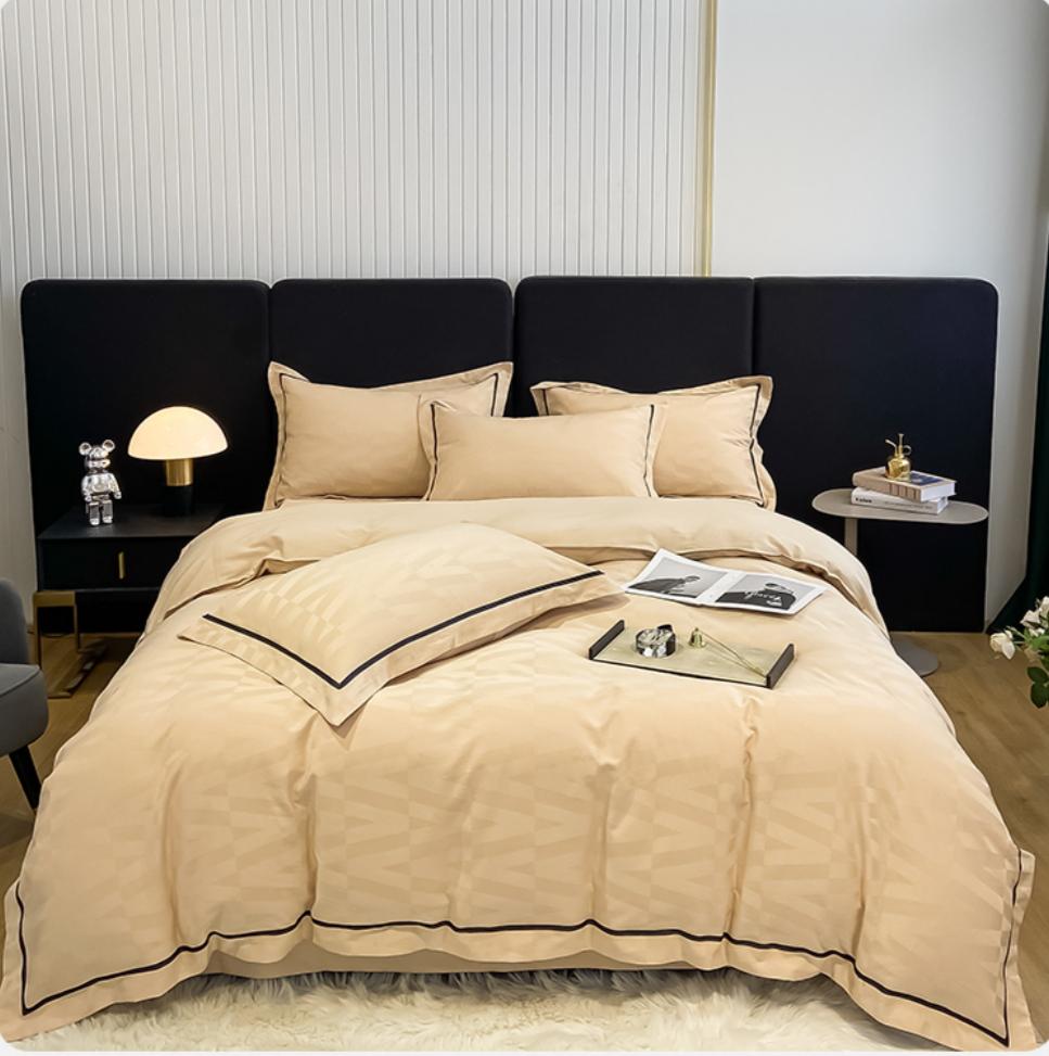 Комплект постельного белья Charmeuse Home Jacquard pictures 200х230 см/50х70 см (0020) - фото 1 Комплект постельного белья Charmeuse Home Jacquard pictures 200х230 см/50х70 см (0020) - фото 1