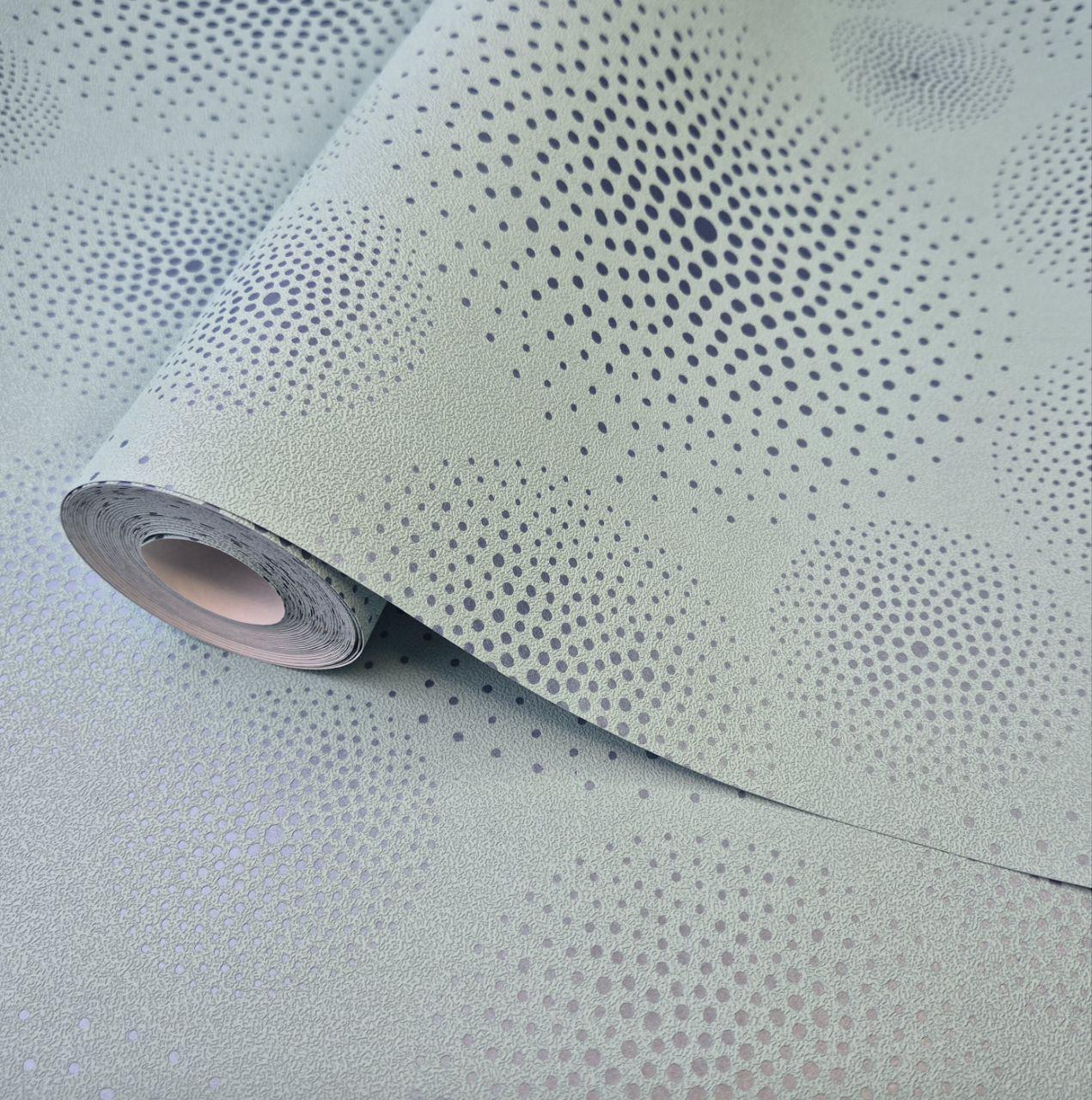 Обои виниловые Marburg с абстрактным рисунком для ванной/кухни/спальни/гостиной/коридора 10x0,53 м Голубой (55432)