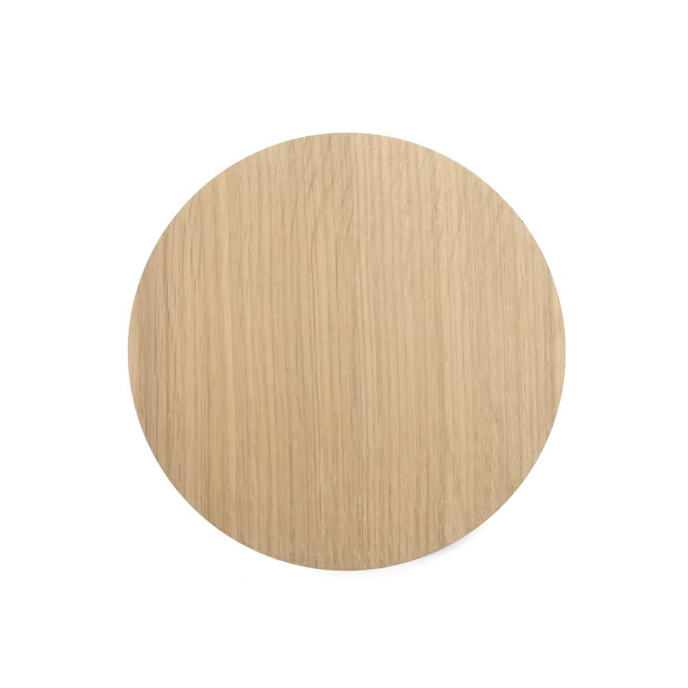 Крючок деревянный мебельный для одежды ø150 мм 1 шт. Дуб (48910) - фото 2