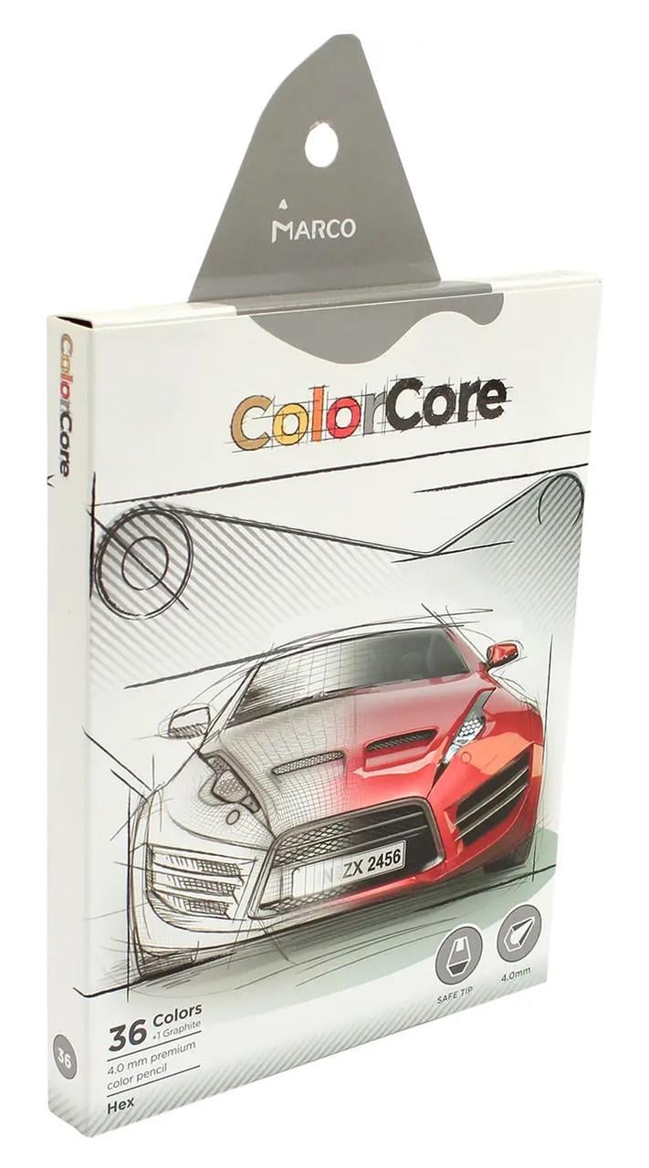 Карандаши Color Core 36 цветов и 1 графитный HB