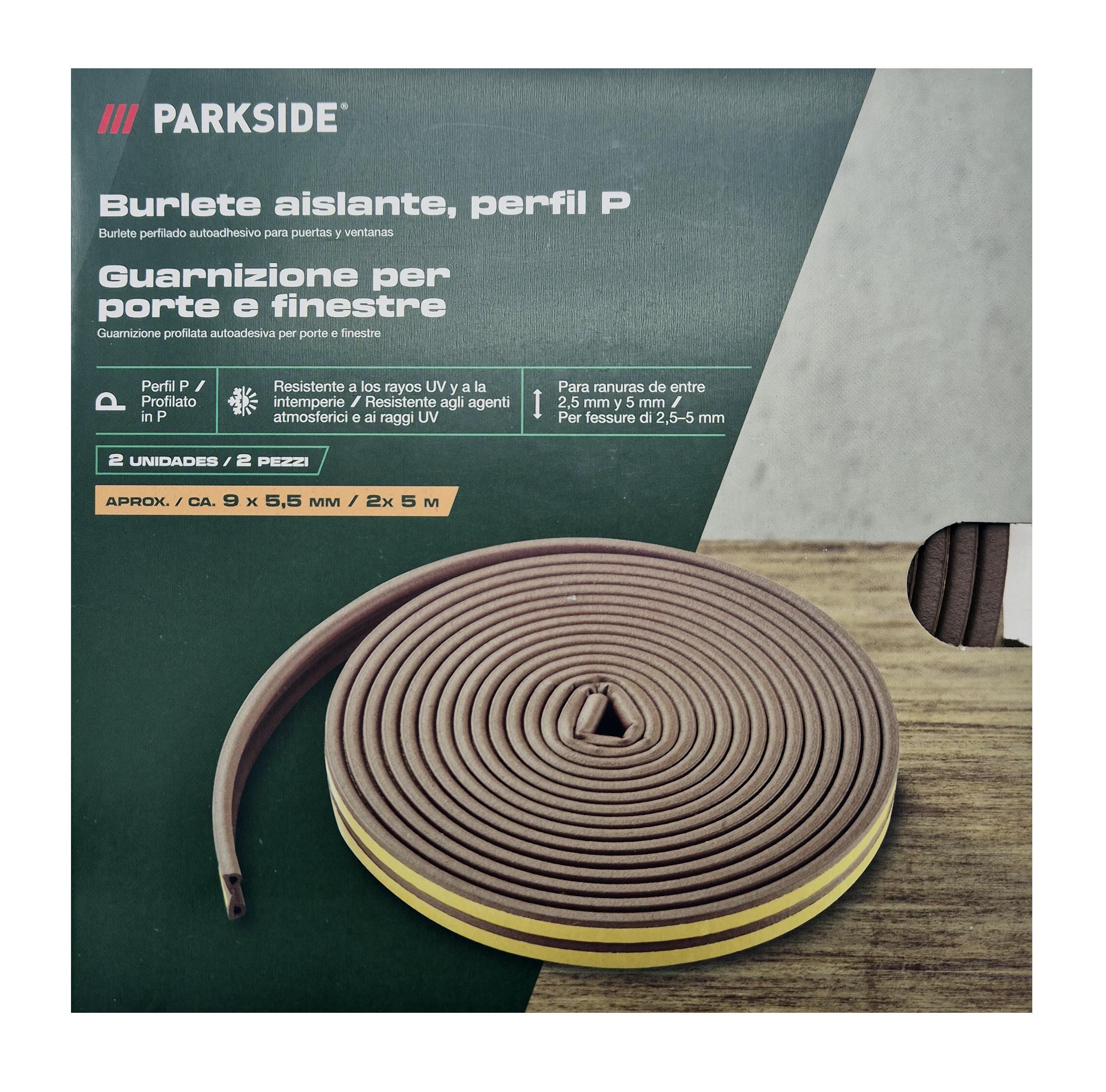 Уплотнитель на окна и двери PARKSIDE 2 шт. по 5 м (D1-00457) - фото 3 Уплотнитель на окна и двери PARKSIDE 2 шт. по 5 м (D1-00457) - фото 3